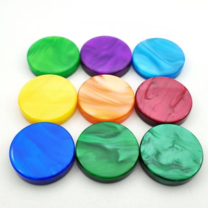 Juego de mesa de resina acrílica de plástico de color degradado redondo clásico personalizado, fichas de <span class=keywords><strong>Ajedrez</strong></span> de backgammon, fichas de <span class=keywords><strong>piezas</strong></span> de <span class=keywords><strong>ajedrez</strong></span>, por favor - Product Image 1