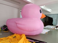 Décoration de canard gonflable géant modèle de dessin animé Animal gonflable pour
