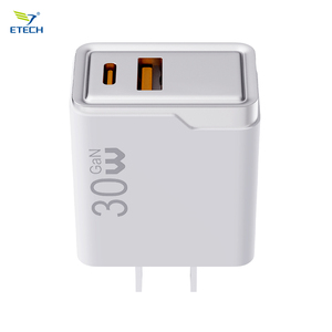 Ultra-compatto 20W GaN PD Dual Port pieghevole eco-friendly Executive Travel caricabatterie CE/FCC/RoHS certificato - Product Image 6