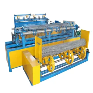 Automatic Double Wire Chain Link Fence Wire Mesh Machine