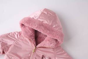 Cappotto rivisibile per ragazze calde e spesse invernali di buona qualità all'ingrosso - Product Image 4