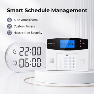 Sistema <span class=keywords><strong>de</strong></span> Alarma Antirrobo para el Hogar Tuya Smart WiFi 2G <span class=keywords><strong>GSM</strong></span>, 99 Zonas Inalámbricas, 7 Entradas Cableadas, Panel ABS Portátil, Detector PIR, Sirena SOS, Aplicación - Product Image 2