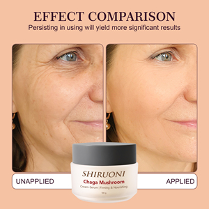 Crème raffermissante <span class=keywords><strong>pour</strong></span> le <span class=keywords><strong>visage</strong></span> au champignon Chaga personnalisée, traitement anti-âge liftant hydratant, hydratant anti-âge - Product Image 6