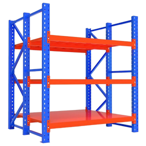 מתכוונן תעשייתי כבד-סוג מתלה עבור אחסון סחורות, מתלה מחסן, מערכת מדפים תעשייתיים - Product Image 1