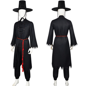 Disfraz de Cosplay de Jinu, el Demonio de <span class=keywords><strong>K</strong></span>-Pop, de la <span class=keywords><strong>Película</strong></span> de Anime Demon Hunter, Grupo de <span class=keywords><strong>K</strong></span>-Pop, Cantante, Estilo Coreano, Banda de Chicos Ídolos, Fiesta de Halloween - Product Image 5