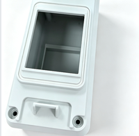 Boîtier de distribution extérieur étanche en plastique pour disjoncteur MCB 2P 32A 230V sur rail DIN