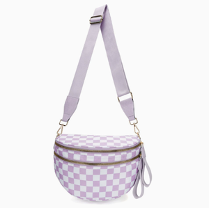 <span class=keywords><strong>Sac</strong></span> <span class=keywords><strong>banane</strong></span> à carreaux pour femme 2026 – <span class=keywords><strong>Sac</strong></span> de taille tendance avec ceinture pour voyage et mode féminine - Product Image 4