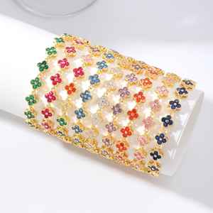 أزياء شخصية أربع أوراق البرسيم سوار البتلة في لون جديد لعيد الحب هدية عيد ميلاد - Product Image 1