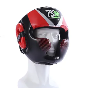 2023 nuevo producto entrenamiento de casco profesional protectores de cabeza personalizados tocados de boxeo con alta calidad