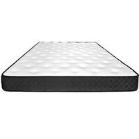 Matelas hybride à ressort ensaché moyen de taille personnalisée pour le sommeil moins cher d'usine en gros pour chambre à coucher d'hôtel