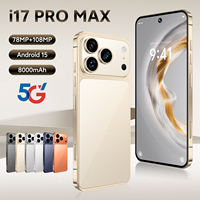 Smartphone Android Super 17 Pro Max 5G Buatan China Layar Besar 7.3 Inci RAM 16GB + Penyimpanan 1TB Android 15 Ponsel Berkualitas Baik