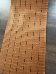 Sangle de levage en polyester brun de 150 mm, facteur de sécurité 5:1, sangle de levage robuste, haute résistance à la traction pour la manutention des marchandises - Product Image 3