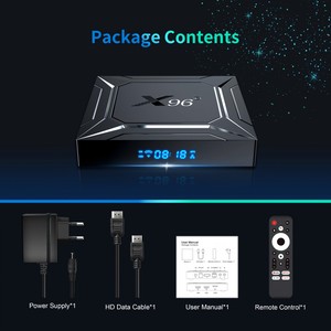 กล่องทีวีอัจฉริยะ X96 M200 4K รองรับ Amlogic S905x5m A55 Wifi 6 Mali G310 Dual 1000M แรม 2G/4G ความจุ 16G 32G 64G ระบบปฏิบัติการ Android 14.0 ความละเอียด 4K - Product Image 6