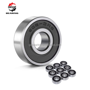 608-2RS 608RS 608 2RS RS 2RZ C2 Chrome Steel Size 8x22x7 mm Single Row Deep Ball <b>Bearing</b> - Product Image 4