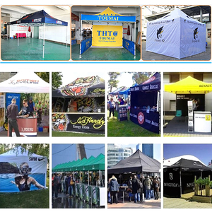 Lều Bạt Thép Tùy Chỉnh 10X10 Lều Quảng Cáo Bật Lên Cho Triển Lãm Thương Mại Sự Kiện Trưng Bày Ngoài Trời - Product Image 4