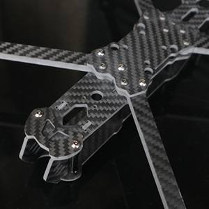 T300 7 Inch Carbon <strong>Fiber</strong> FPV Racing <strong>Drone</strong> Frame Mark V2 7mm Arm 3K Twill Weave Durable Lightweight Freestyle Kit HD Ready for - Product Image 3