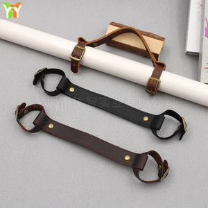 Poignée de vélo en cuir véritable Durable extérieur Portable lève-vélo stocké cadre de vélo élévateur de transport pour la relaxation - Product Image 4