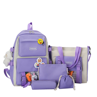 Marksman Venta caliente uso diario conjunto de mochila para niños impermeable duradero con cerrojo de cremallera lindo colorido con RFID