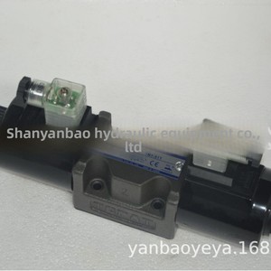 ระบบควบคุมทิศทางไฮดรอลิกแบบโซลินอยด์ ยี่ห้อ Youyan จากจีนไต้หวัน รุ่น DSG-03-3C2 แบบสามตำแหน่ง สี่ทิศทาง - Product Image 1