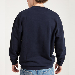 High Quality Organic Cotton Crew Neck <b>Sweatshirts</b> Luxury Style Blank Custom Oversized <b>Men</b> <b>Sweatshirts</b> with Private Label - Product Image 2