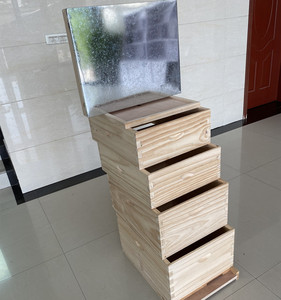 Proveedores Nacionales de Colmenas: Colmena Langstroth de Madera Aislada con 4 Cajas, Nueva, Equipo de Apicultura - Product Image 5