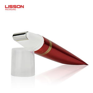 カスタム化粧品プラスチック空ボディケアローラーボールマッサージ楕円形チューブ包装エッセンシャルオイルローラーチューブスイッチ付き - Product Image 5