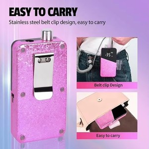 35000RPM Professional Portable <b>Nail</b> File Cordless Rechargeable <b>Nail</b> Efile for Acrylic Gel <b>Nails</b> Manicure Pedicure Polishing - Product Image 5