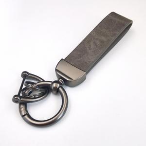 Wholesale Custom Logo High-Grade Retro <b>Leather</b> <b>Keychain</b> Pendant Fashionable Brand Logo Custom - Product Image 6