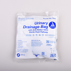 Bolsa de Drenaje de Lujo Antirreflujo de 2000 ml, Bolsa para Orina para Hombres, Mujeres y Ancianos - Bolsa de Recolección de Orina Desechable para Uso Doméstico - Product Image 2