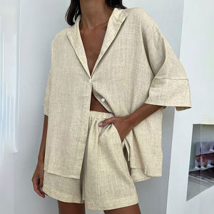 Vente en gros de dentelle satin doux, pyjamas en soie chemise de nuit pour femmes ensemble de vêtements de nuit 5 pièces robes de nuit grande taille costume de nuit sexy - Product Image 1