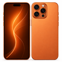 Kamera Definisi Tinggi Versi Terkunci Original I15 Pro 128GB Ponsel 5G Kamera Tiga 48MP Cocok untuk Importir Grosir