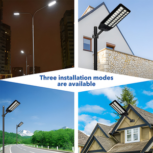 Farola Solar Impermeable para Exteriores de 1000W, Lámpara LED para Calle, Panel Solar, Iluminación Solar, Energía Solar - Product Image 3