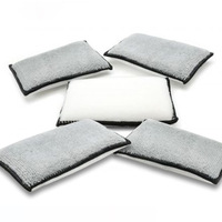 Éponge de nettoyage intérieur pour voiture, microfibre, outils de nettoyage pour voiture