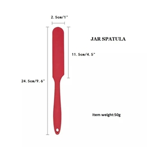 Espátula de Silicona Personalizada Resistente al Calor para Repostería, para Untar Mermelada, Mezclar Mantequilla, Espátula de Cocina - Product Image 3