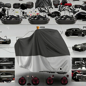 Housse de protection imperméable anti-UV pour motos et vélos, produit de protection pour moto - Product Image 4