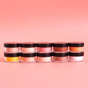 แป้งฝุ่นควบคุมความมันติดทนนานแป้งฝุ่นโลโก้ที่กำหนดเองแบบวีแกนผิวไม่ติดทนนานปรับแต่งได้ - Product Image 2