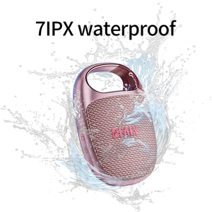 Xách tay mini loa không dây loa vải âm nhạc màu xanh-răng hộp Stereo Bass woofer BT loa với Pin điện - Product Image 3