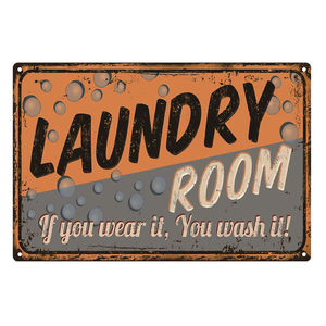 <span class=keywords><strong>Plaque</strong></span> en métal pour le linge, Vintage, Pub, étain, <span class=keywords><strong>Plaque</strong></span>, décor mural pour Bar, Pub, Club, homme, Cave, assiettes décoratives, SH006 - Product Image 3