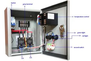 Haney अनुकूलित गर्म बेचने औद्योगिक 6kw 9kw 12kw उच्च परिशुद्धता थर्मोस्टेट डिजिटल प्रदर्शन तापमान नियंत्रक - Product Image 3