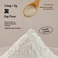 Levain sec à haute activité 5g, scellé sous vide, poudre de fermentation instantanée, levain Halal pour la cuisson de pains et pâtisseries 3