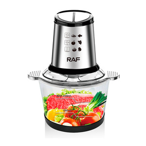 Picadora de Carne Eléctrica Multifuncional de Vidrio de Alta Calidad, Picadora de Alimentos Eléctrica, Trituradora de Ñame, Procesador de Alimentos - Product Image 6