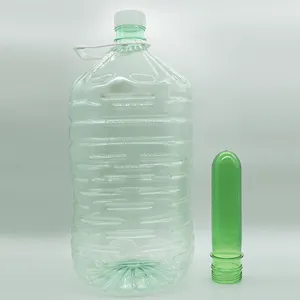 Çok şartname gıda sınıfı PET malzemeler 210g 250g 270g 300g 5 galon maden suyu şişesi preform pet preform 15 litre