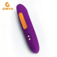 GINYA Neues Design Niedlicher MINI Bullet Vibrator Leistungsstarker Stimulator für Junge Mädchen Klitoris-Stimulation Paar-Spielzeug