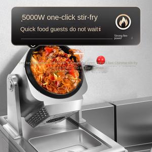 Macchina Automatica Intelligente per Saltare in Padella in Acciaio Inox Commerciale, Design Moderno per Cucina, Soggiorno, Hotel e Ristorante - Product Image 4