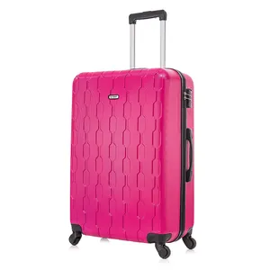 Özelleştirilmiş ucuz tekerlekli valiz seyahat ABS maletas 20/24/28 inç 3 adet set bagaj ve seyahat çantaları