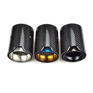 Sypes m hiệu suất ống xả cho M2 F87 M3 F80 M4 F82 F83 sợi carbon Muffler tip - Product Image 1