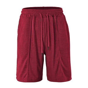26 Pantaloncini da <span class=keywords><strong>uomo</strong></span> estivi transfrontalieri alla moda, sportivi, casual, larghi, traspiranti, in tessuto jacquard a spugna, assorbenti il sudore, in poliestere - Product Image 5