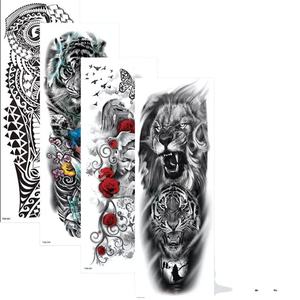 Flor cuerpo <span class=keywords><strong>brazo</strong></span> <span class=keywords><strong>tatuaje</strong></span> temporal pegatina no tóxico papel impermeable simulación nuevo Color temporal e inofensivo - Product Image 5