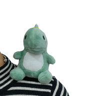 Promotion Greenmart : Peluche personnalisée magnétique à porter à l'épaule, dinosaure/éléphant/souris/bonhomme de neige, rembourrée en coton PP, cadeau pour enfants