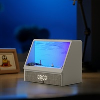 Réveil Lumineux Bluetooth avec Haut-parleur 3D Effet Lever de Soleil 10W, Réveil Simulé, Horloge Numérique, Bruit Blanc, Haut-parleur Sans Fil pour Chambre à Coucher